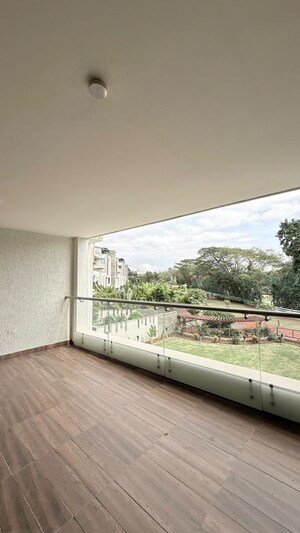 Balcony in 4 BHK Villa at Embassy Grove, Kodihalli – for Rent