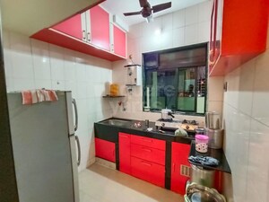 Kitchen in 1 BHK Apartment at Sai Proviso Dhanishta, Kopar Khairane – for Rent