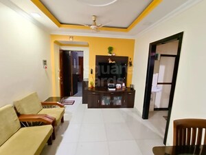 Living Room in 1 BHK Apartment at Sai Proviso Dhanishta, Kopar Khairane – for Rent