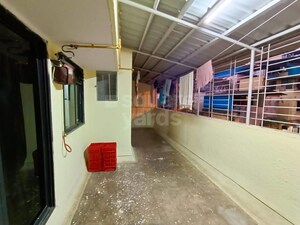 Balcony in 1 BHK Apartment at Sai Proviso Dhanishta, Kopar Khairane – for Rent
