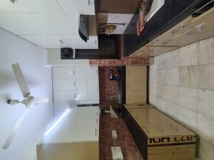 Kitchen in 2 BHK Builder Floor at Malviya Nagar – for Rent