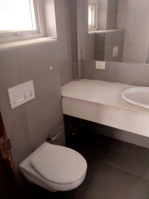 Bathroom in 3 BHK Apartment at Dhoot Time Residency, Sector 63 – for Rent