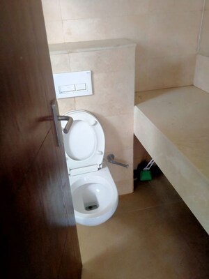 Bathroom in 3 BHK Apartment at Dhoot Time Residency, Sector 63 – for Rent