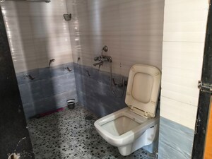 Bathroom in 3 BHK Apartment at  Army Welfare CHS, Nerul – for Rent