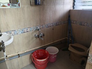 Bathroom in 3 BHK Apartment at  Army Welfare CHS, Nerul – for Rent