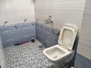 Bathroom in 3 BHK Apartment at  Army Welfare CHS, Nerul – for Rent