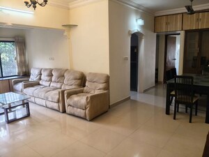 Living Room in 3 BHK Apartment at  Army Welfare CHS, Nerul – for Rent