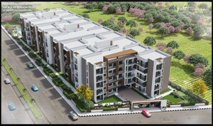 2 BHK Apartment – Exterior View View at Sri Nandana Royal, Electronic City Phase ii - for Sale