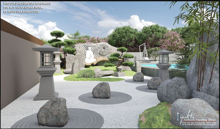 Garden, sri-nandana-royal 2 Bedroom 1205 Sq.Ft. Apartment In Electronic City Phase ii Bangalore 10656354