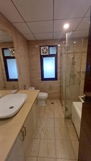Bathroom in 4 BHK Apartment at Sector 66-A – for Rent