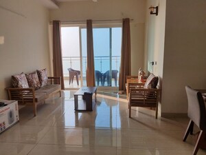 Living Room in 3 BHK Apartment at Gaur Sportswood, Sector 79 – for Rent