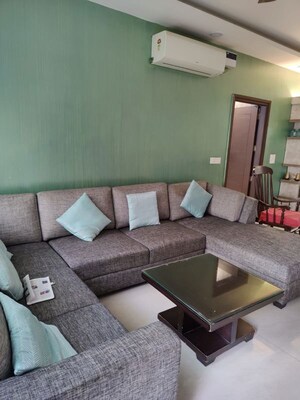 Living Room in 1 BHK Builder Floor at Saket – for Rent