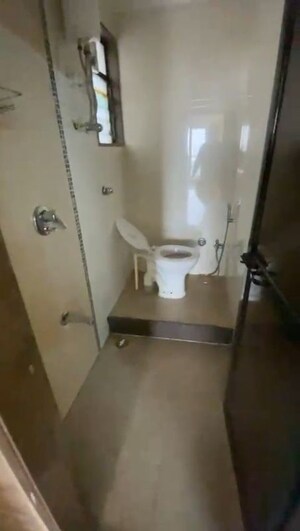 Bathroom in 2 BHK Apartment at Trishul Patel Heights, Ghansoli – for Rent