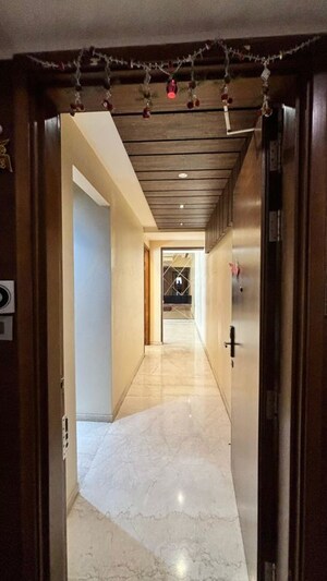 Building Lobby in 3 BHK Apartment at Omkar Alta Monte, Malad East – for Rent
