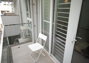 Balcony in 3 BHK Apartment at Emmanuel Pride, Richmond Town – for Rent
