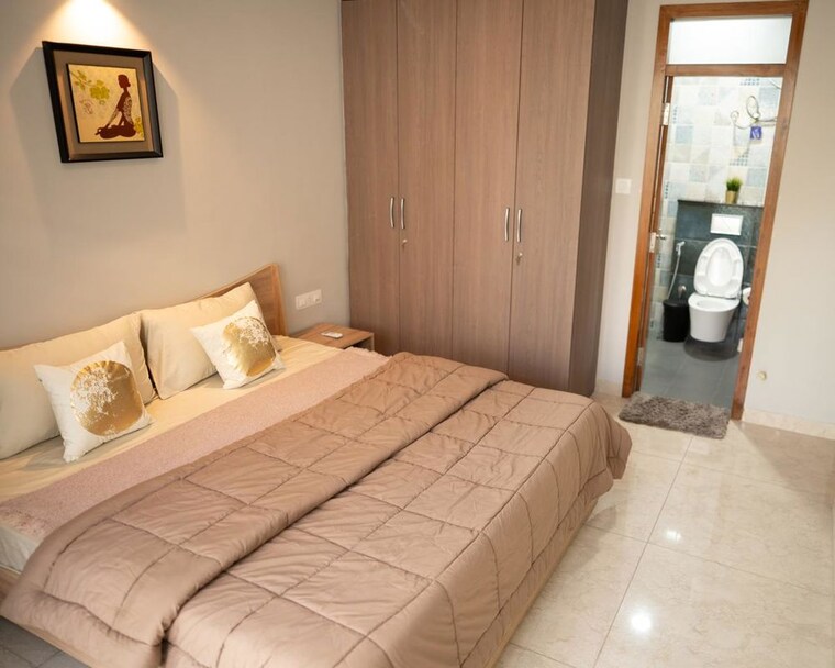 Bedroom, emmanuel-pride 3 Bedroom 1700 Sq.Ft. Apartment In Richmond Town Bangalore 10656408