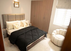 Bedroom in 3 BHK Apartment at Emmanuel Pride, Richmond Town – for Rent