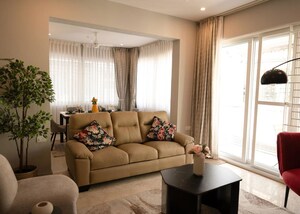Living Room in 3 BHK Apartment at Emmanuel Pride, Richmond Town – for Rent
