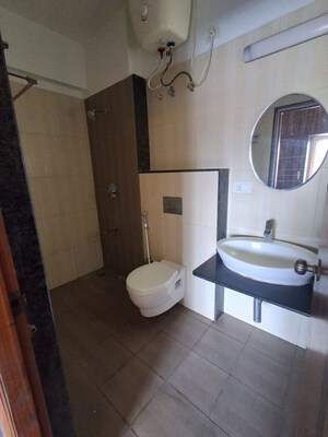 Bathroom in 3 BHK Apartment at Mythreyi Naimisha, Wilson Garden – for Rent