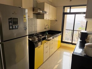Kitchen in 2 BHK Apartment at Hari Complex, Ghansoli – for Rent