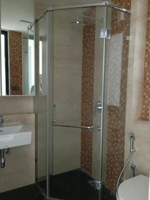 Bathroom in 3 BHK Apartment at Lodha The Park, Worli – for Rent