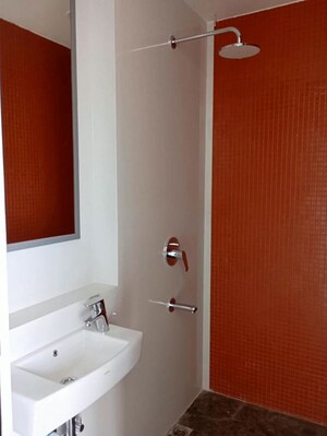 Bathroom in 3 BHK Apartment at Lodha The Park, Worli – for Rent