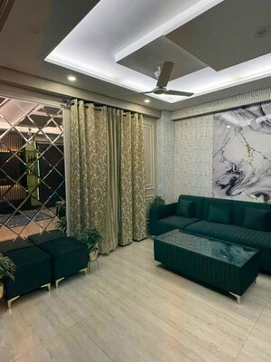Living Room in 2 BHK Builder Floor at Saket – for Rent