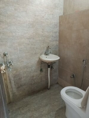 Bathroom in 1 BHK Builder Floor at Saket – for Rent