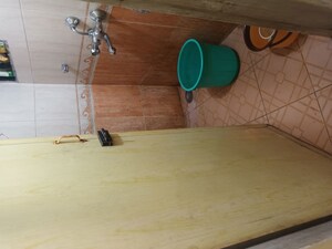 Bathroom in 1 BHK Apartment at Rekhi Sai Tulip, Ghansoli – for Rent