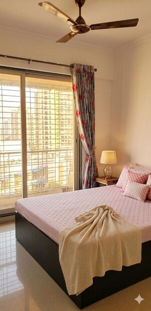Bedroom in 2 BHK Apartment at Omkar Heights Kharghar, Kharghar – for Rent