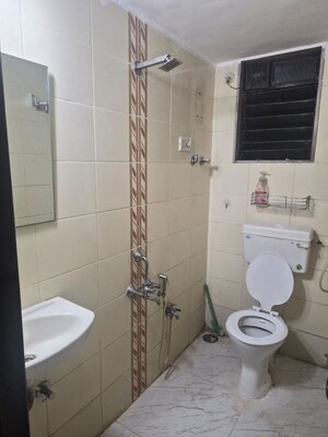 Bathroom in 2 BHK Apartment at Omkar Heights Kharghar, Kharghar – for Rent