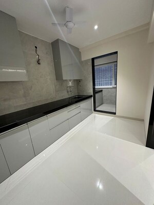 Kitchen in 2 BHK Apartment at Om Akshay Vista, Dhayari – for Sale