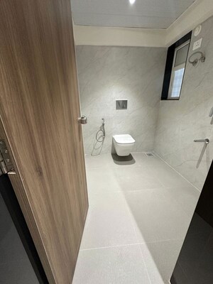 Bathroom in 2 BHK Apartment at Om Akshay Vista, Dhayari – for Sale