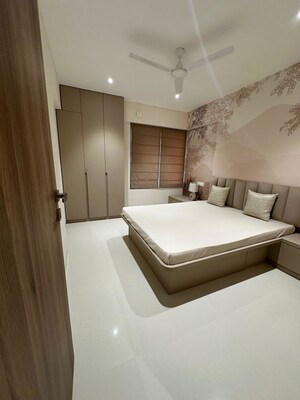 Bedroom in 2 BHK Apartment at Om Akshay Vista, Dhayari – for Sale