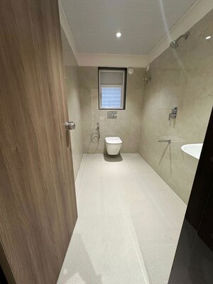 Bathroom in 2 BHK Apartment at Om Akshay Vista, Dhayari – for Sale