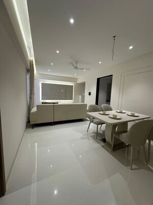 Dining area in 2 BHK Apartment at Om Akshay Vista, Dhayari – for Sale