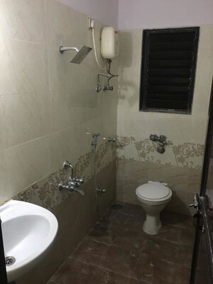 Bathroom in 2 BHK Apartment at Velentine Tower, Goregaon East – for Rent