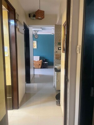 Building Lobby in 2 BHK Apartment at Nisarg Hyde Park, Kharghar – for Rent