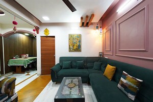 Living Room in 2 BHK Apartment at Satellite – for Sale