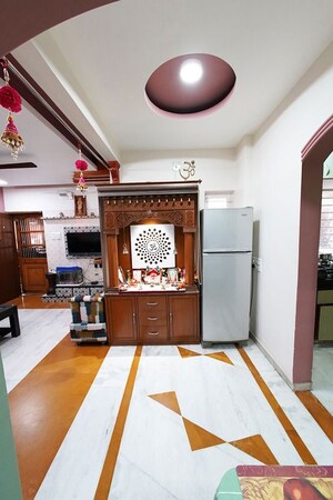 Living Room in 2 BHK Apartment at Satellite – for Sale