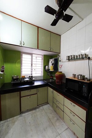 Kitchen in 2 BHK Apartment at Satellite – for Sale