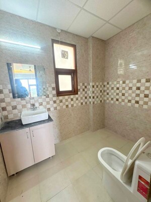 Bathroom in 1 BHK Builder Floor at Saket – for Rent