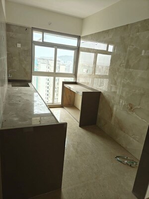 Kitchen in 3 BHK Apartment at Bhagwati Luxuria, Kharghar Sector 19 – for Rent