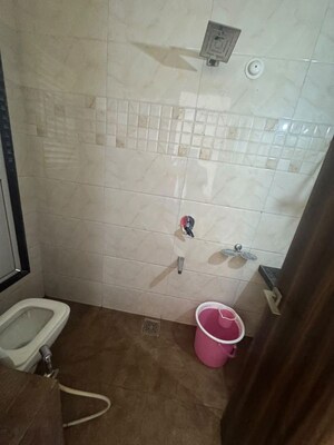 Bathroom in 3 BHK Apartment at Bhagwati Luxuria, Kharghar Sector 19 – for Rent