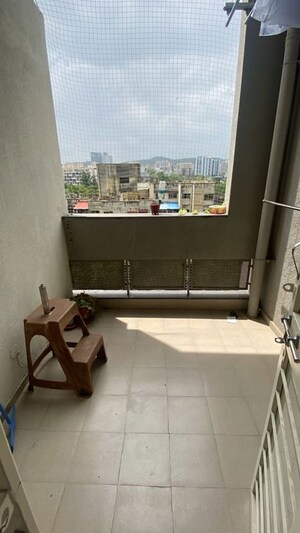 Balcony in 2 BHK Apartment at Goel Ganga Legend, Bavdhan – for Rent