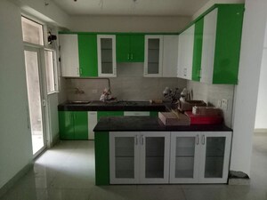 Kitchen in 4 BHK Apartment at Ajnara Homes, Sector 16b Greater Noida – for Rent