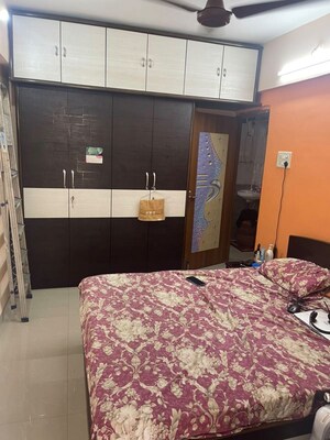 Bedroom in 1 BHK Apartment at Manjari Paradise, Kharghar – for Rent
