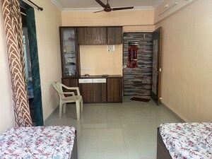 Bedroom in 1 BHK Apartment at Manjari Paradise, Kharghar – for Rent