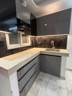 Kitchen in 1 BHK Builder Floor at Saket – for Rent