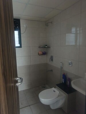 Bathroom in 2 BHK Apartment at Paranjape Broadway, Wakad – for Rent
